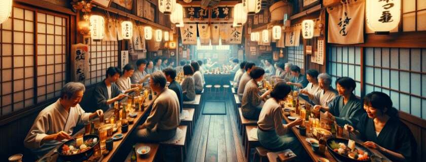 a quaint and beloved Izakaya in Kyoto cherished by locals for its authentic experience