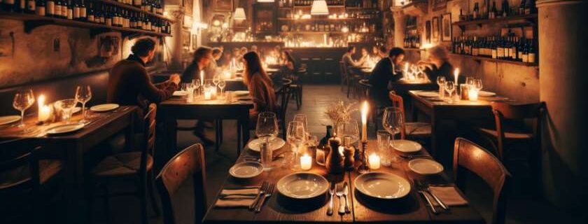 an authentic Italian dining experience with a warm and inviting atmosphere